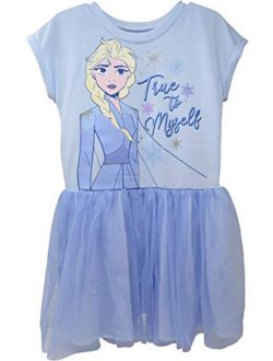 Frozen Elsa Girls Tulle Dress