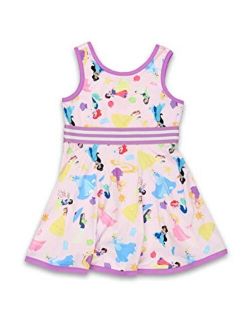 Princess Toddler Girls Fit and Flare Ultra Soft Dress