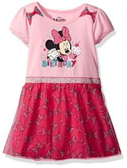 Girls' Minnie Mouse Birthday Dress