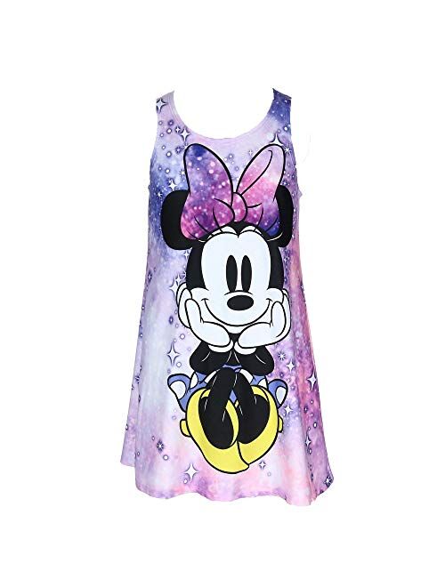 Disney Girl's Minnie Mouse Tank Dress Cover Up