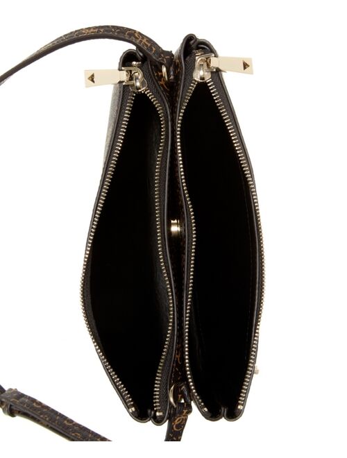 Guess Naya Double Zip Crossbody Bag