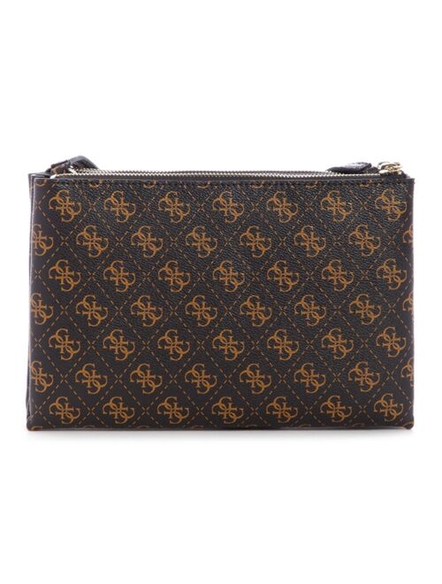 Guess Naya Double Zip Crossbody Bag