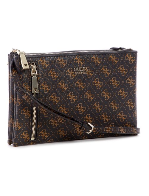 Guess Naya Double Zip Crossbody Bag