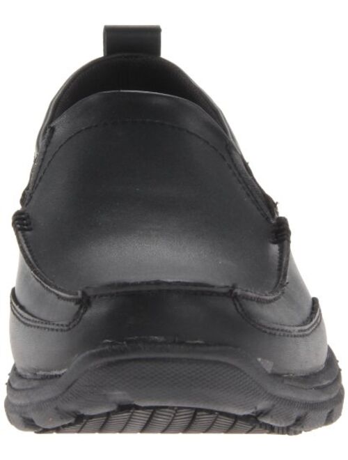 Skechers for Work Men's Hobbes Relaxed-Fit Slip-Resistant Shoe