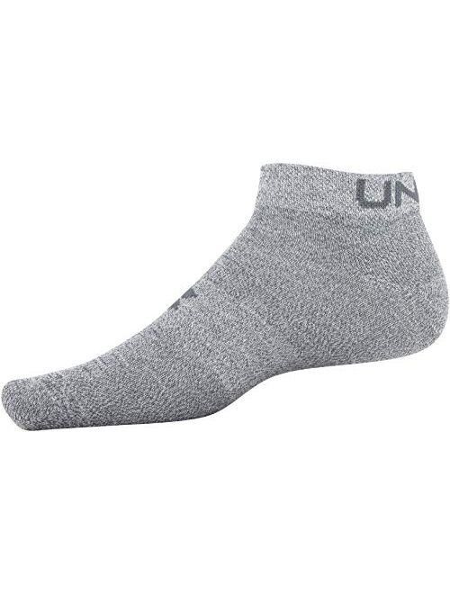Under Armour Men's Essential Lite Low Cut Socks, 6-Pairs