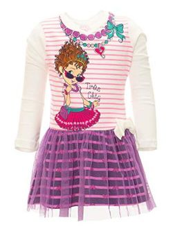 Fancy Nancy Toddler Girls' Long-Sleeve Tulle Dress