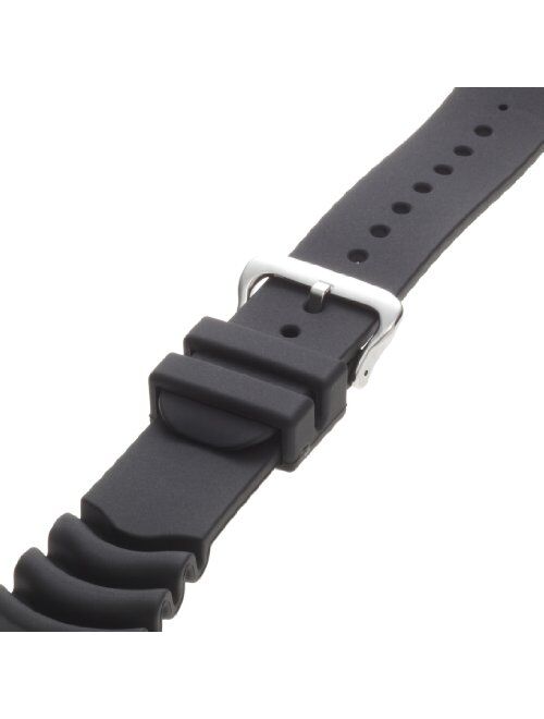 Casio Timex Men's Q7B722 Resin Performance Sport 22mm Black Replacement Watchband