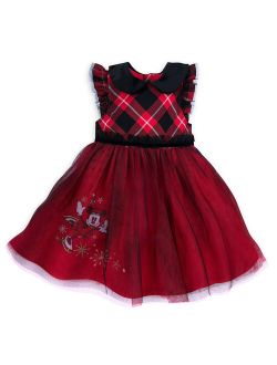 Baby Girl's Minnie Mouse Dress for Holiday Christmas