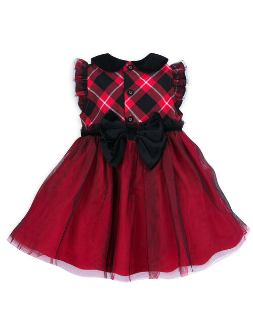 Disney Baby Girl's Minnie Mouse Dress for Holiday Christmas