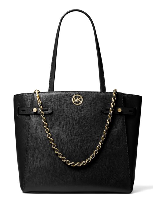 Michael Kors Carmen Large Leather Belted Tote