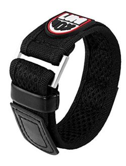 Genuine Luminox Replacement Band/Carbon Strap for Navy Seals Series 3000, 3900-23 mm Black
