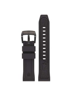 Men's 5020 SXC Space Series Black Silicone Watch Band