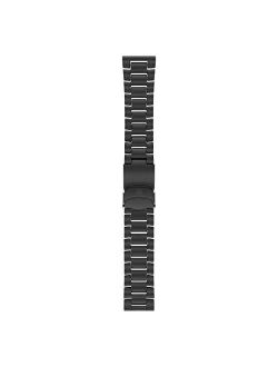 Men's Steel Colormark Series PVD Black Stainless Steel Bracelet Watch Band
