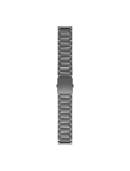 Luminox Men's 6420 F-117 Nighthawk Series IP Gunmetal Stainless Steel Bracelet Watch Band
