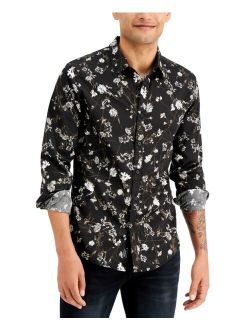 Men's Luxe Stretch Mystic Floral-Print Shirt