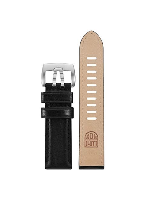 Luminox Men's 1830 Field Series Black Leather Strap Stainless Steel Buckle Watch Band