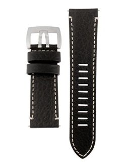 Series 1860 Field 26mm Watch Band Strap Buffalo Leather Creamy Stitching