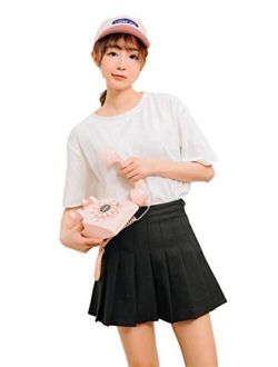 Beautifulfashionlife Girl`s Short Pleated School Dresses for Teen Girls Tennis Scooters Skirts