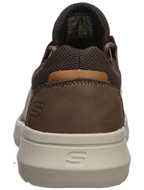 Skechers Men's Doveno-Vander Leather Lace Up Shoes
