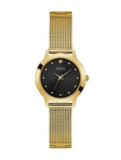Women's Gold Mesh Diamond Watch 25MM, Created for Macy's