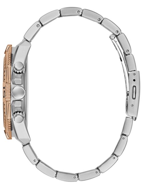Guess Men's Two-Tone Stainless Steel Bracelet Watch 43mm