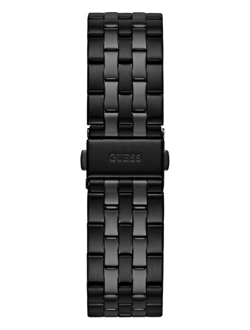 Guess Men's Black Stainless Steel Bracelet Watch 45mm