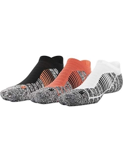 Adult Elevated  Performance No Show Socks, 3-Pairs