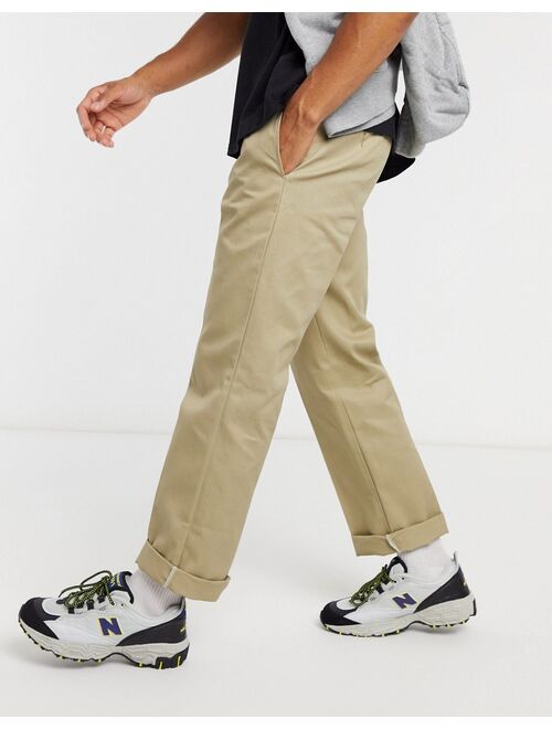 Dickies 873 slim straight work pants in khaki