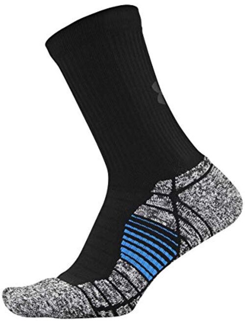 Under Armour Adult Elevated+ Performance Crew Socks, 3-Pairs