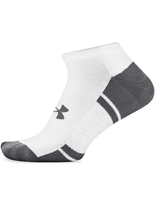 Under Armour Adult Resistor 3.0 No Show Socks, 12-Pairs