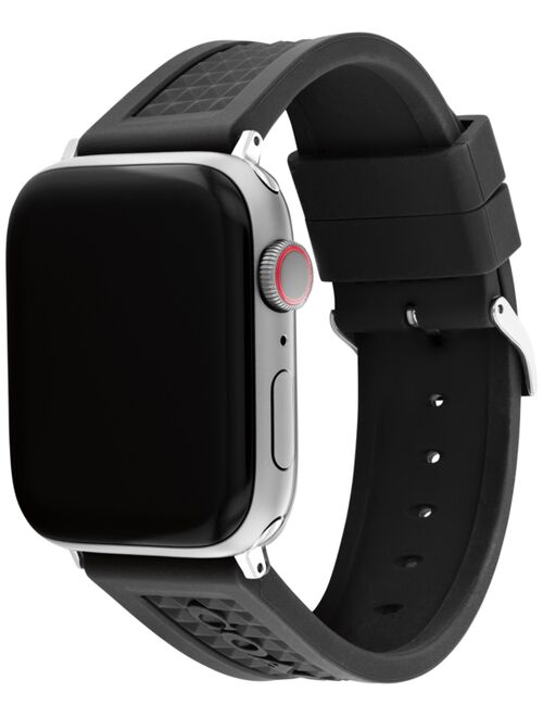 Coach Black Rubber 42/44mm Apple Watch® Band