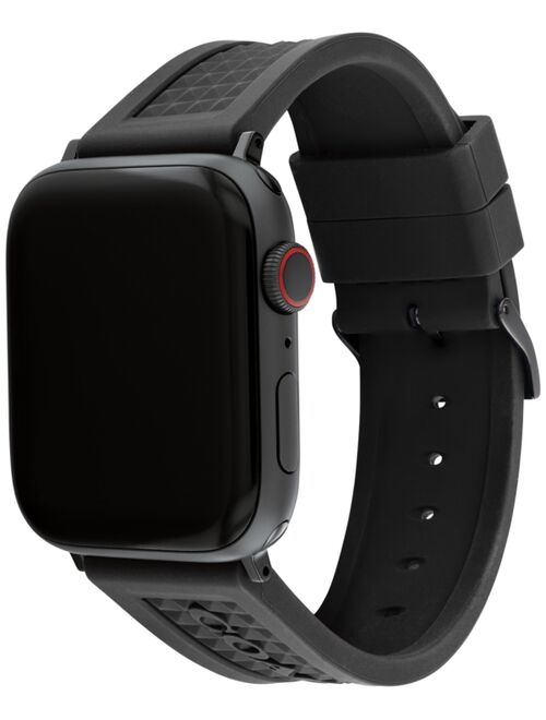 Coach Black Rubber 42/44mm Apple Watch® Band