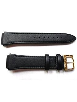 59-S51432 ORIGINAL GENUINE Citizen Paradigm Black leather Watch Band for Men's Eco-Drive Dress Watch BM6574-09E