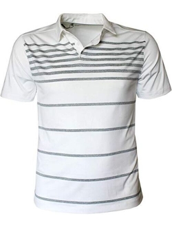Men's CoolSwitch Performance Striped Polo Shirt