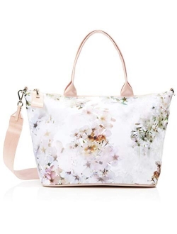 Black Solid Crosshatch Bow Bag