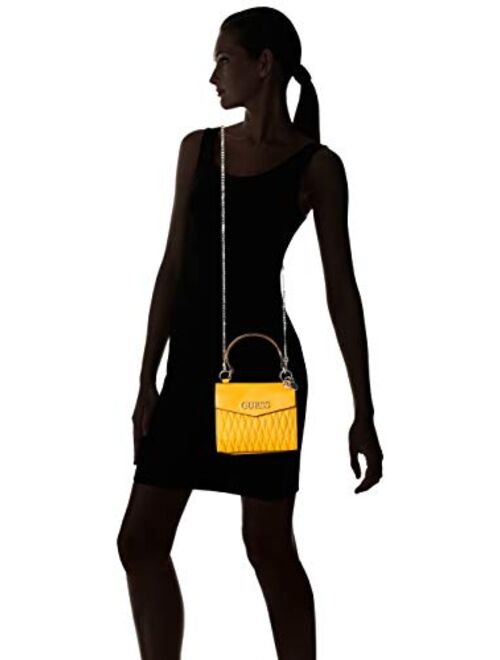 Guess Women's Brinkley Mini Crossbody Handbag Marigold VG787178