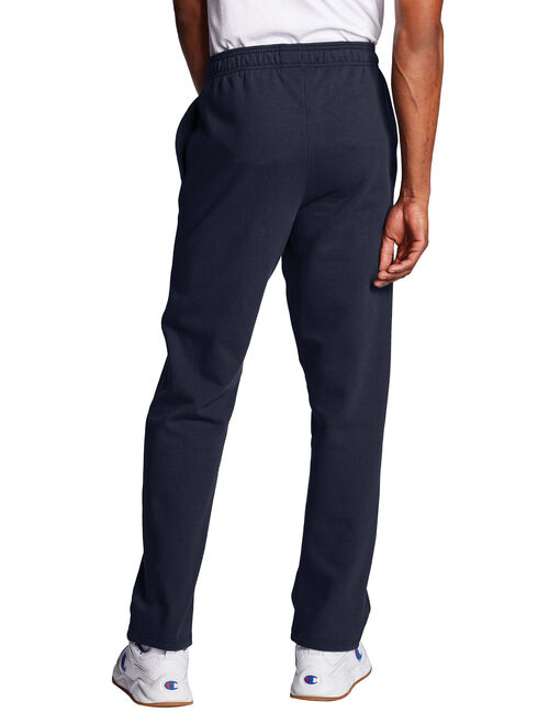 Champion Men's Powerblend Fleece Open Bottom Pants, up to Size 4XL