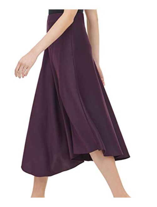 Calvin Klein Women's Asymmetrical Hem Boot Skirt
