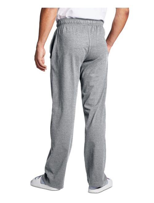 Champion Men's Jersey Open-Bottom Pants