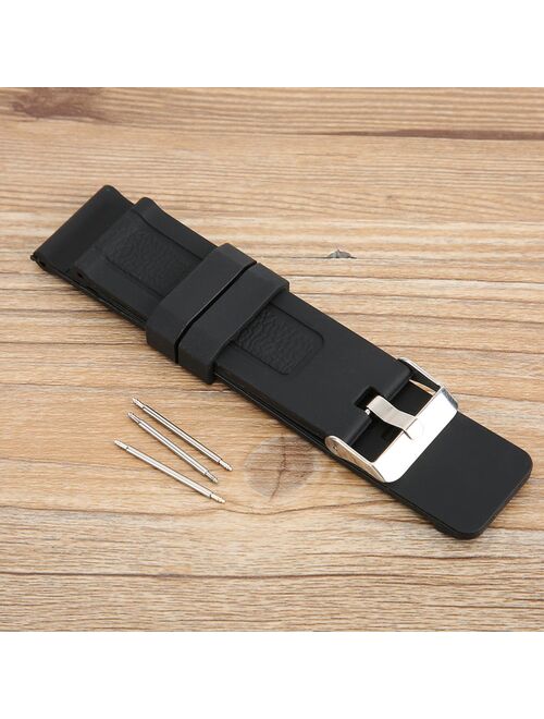 ANGGREK Pin Buckle Watch Strap Watch Accessory Watch Band 24mm Quick Release For Men