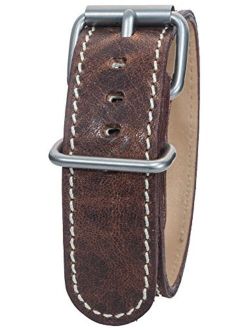 Bertucci B-126M Montanaro Survival Horween Leather Nut Brown 22mm Watch Band