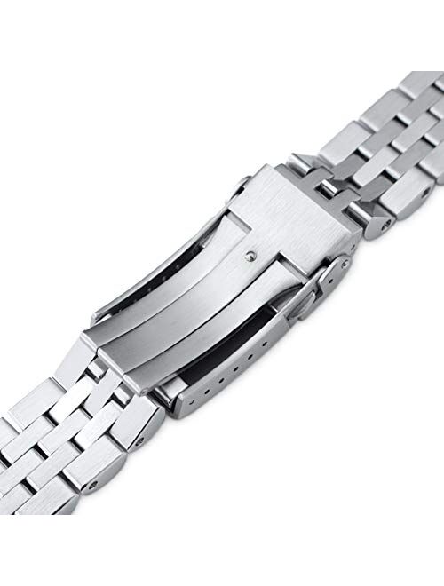 MiLTAT 20mm Watch Band for Seiko 62MAS reissue models SPB051 SPB053 SPB071, Angus-J