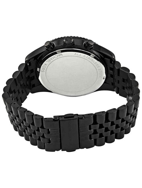 Michael Kors Lexington Chronograph Quartz Crystal Paved Dial Men's Watch MK8605