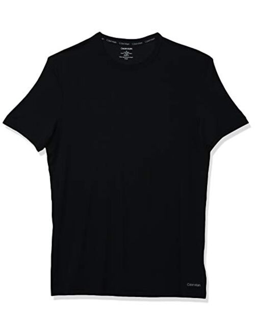 Calvin Klein Men's Ultra Soft Modal Crew Neck T-Shirts