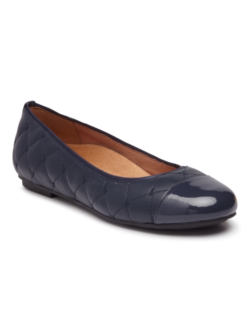 Vionic Women's Spark Desiree Ballet Flat - Ladies Flats with Concealed Orthotic Arch Support