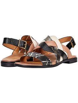 Women's Citrine Kendra Backstrap Sandal- Ladies Adjustable Sandals with Concealed Orthotic Arch Support