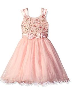 Girls' Sleeveless Party Dress