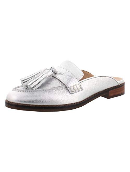 Vionic Women's Wise Reagan Mule with Tassels - Ladies Backless Slide with Concealed Orthotic Support