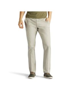 Performance Series Extreme Comfort Khaki Slim-Fit Flat-Front Pants Dove