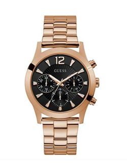 Women's Analog Watch with Stainless Steel Strap, Rose Gold, 17 (Model: U1295L4)